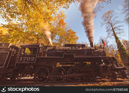 great smoky mountains rail road autumn season excursion