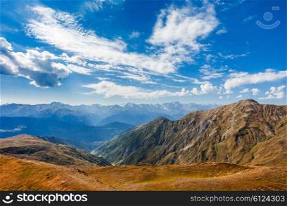 Greater Caucasus is the main mountain ridge of the Caucasus Mountains.