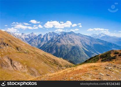 Greater Caucasus is the main mountain ridge of the Caucasus Mountains.