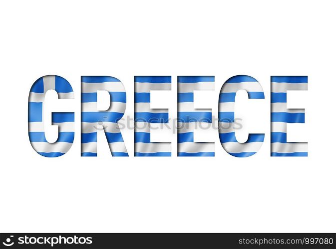 greek flag text font. greece symbol background. greek flag text font