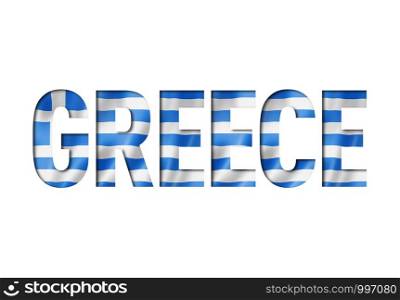 greek flag text font. greece symbol background. greek flag text font