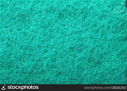 Green abrasive sponge material texture or background
