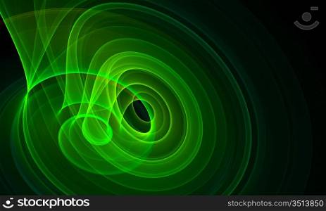 green abstract background - high quality rendered image