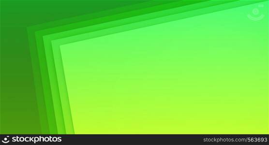 Green Abstract Background with Geometric Lines. Green Abstract