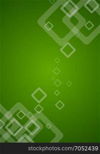 Green abstract tech background. Green abstract tech geometric background