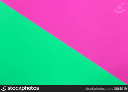 Green and Pink of Cardboard art paper with mix texture background for design in your work.