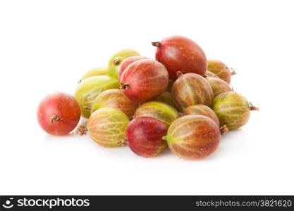 green and red gooseberries