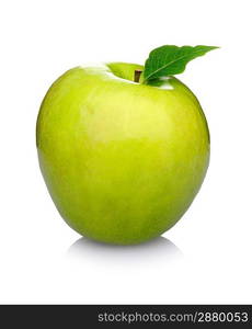 Green Apple isolated on white background