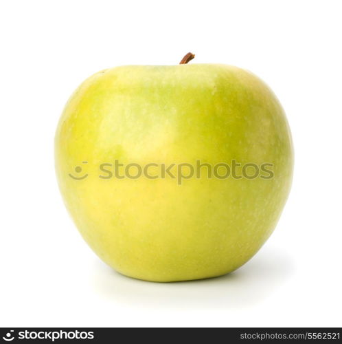 green apple isolated on white background