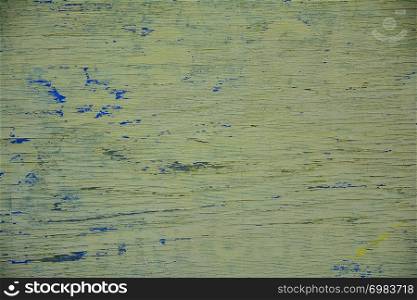 Green background. Green and blue wood texture. Old wood texture.