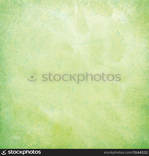 Green background with space for your message