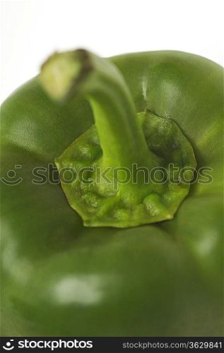 Green bell pepper, close-up