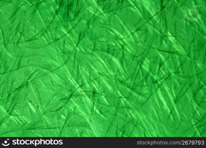 Green blur fiber glass texture background