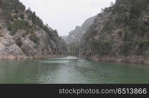 Green canyon in Turkey