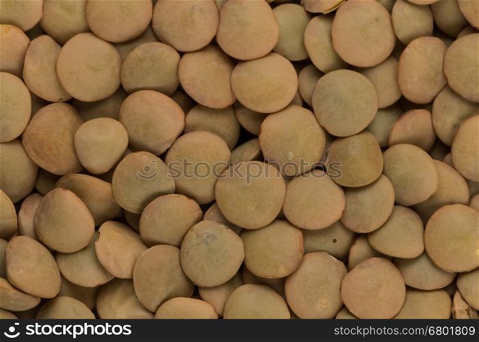 Green close up legumes lentils for background
