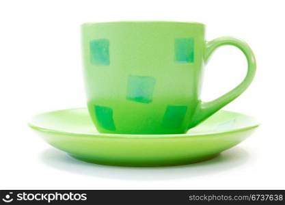 green cup