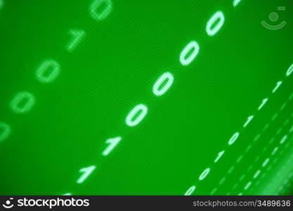 green data space abstract background