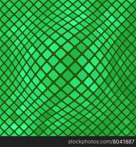 Green Diagonal Square PatternBackground. Green Diagonal Square Pattern. Abstract Green Square Background