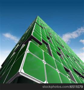 Green ecology architecture. Green ecology architecture. My architecture and 3d model. Green ecology architecture