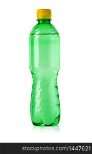 Green Energy Drink Soda against a background with clipping path