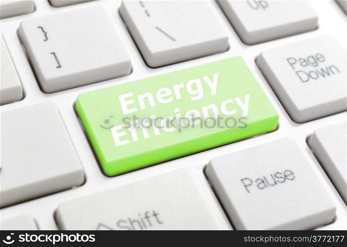 Green energy efficiency on keyboard