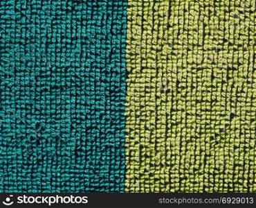 green fabric texture background. green fabric texture useful as a background
