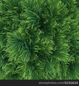 Green grass texture. Illustration Generative AI 