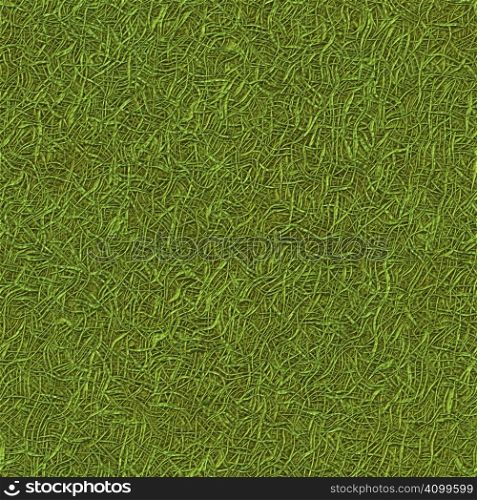 Green grass texture that tiles seamlessly as a pattern.