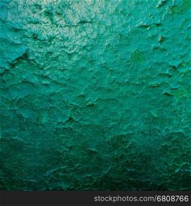 Green Grunge Background. old wall