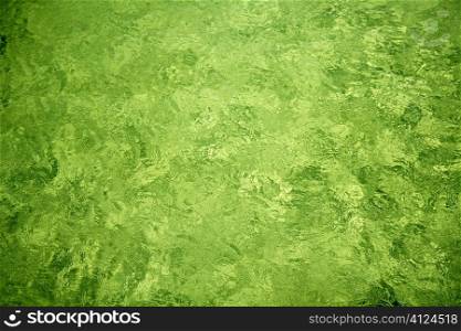 Green lake river water texture background wavy surface