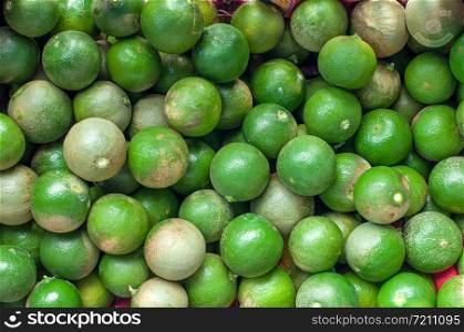 green lime fruits pattern and background