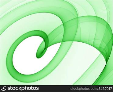 green loop - abstract theme for your project