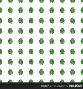 green monstera leaves pattern. Seamless nature exotic background. Decorative backdrop for fabric design, textile print, wrapping, cover. Vector illustration.. green monstera leaves pattern. Seamless nature exotic background.