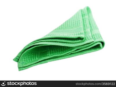 green napkin