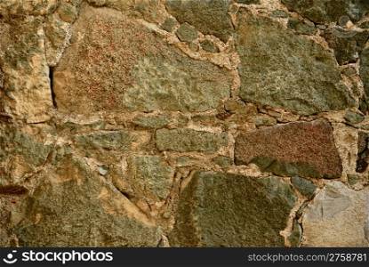green nature stone surface texture