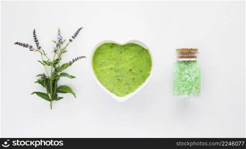 green organic cream spa natural cosmetics