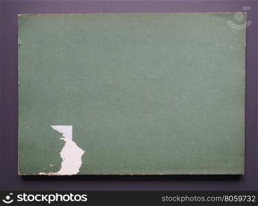 Green paper texture background. Green paper texture useful as a background, grunge decollage