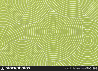 Green pattern texture of paper box for the background design.