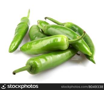 green pepper isolated