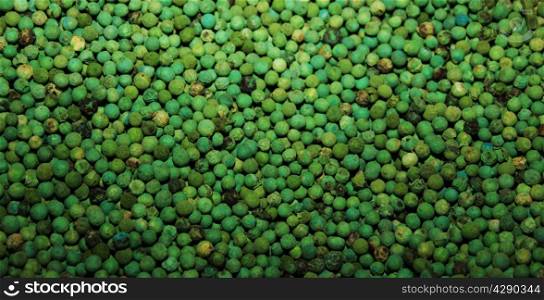 green pepper spice background