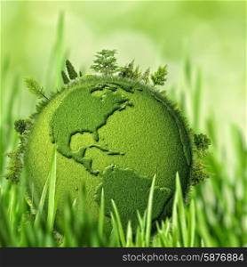Green Planet, abstract environmental backgrounds