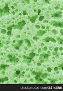 green porous surface texture. material