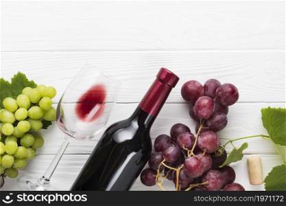 green red grapes with wine. High resolution photo. green red grapes with wine. High quality photo