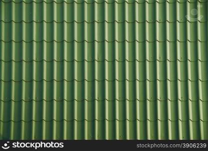 green roof tile