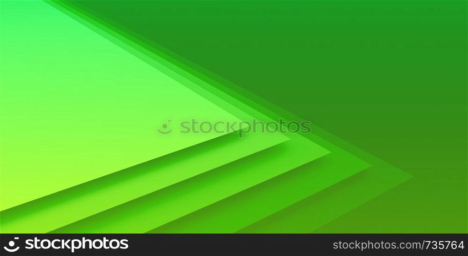 Green Science Abstract as a Concept Background Art. Green Science Abstract