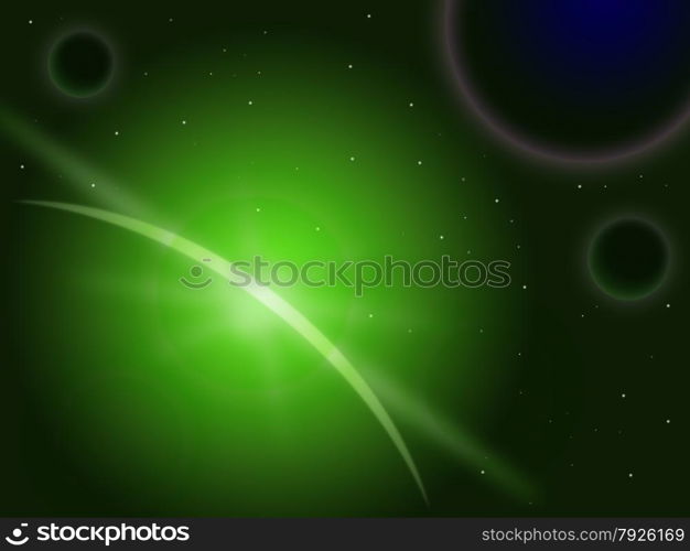 Green Star Behind Planet Meaning Astrology And Astronomy