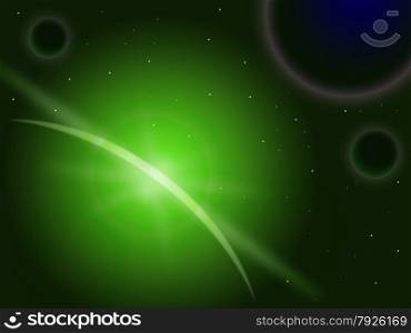 Green Star Behind Planet Meaning Astrology And Astronomy