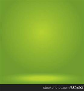 green studio room background,Background for adding your content.