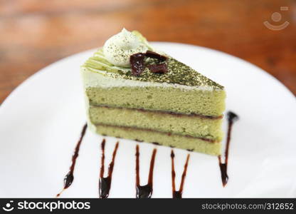 green tea cake