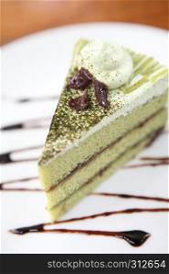 green tea cake